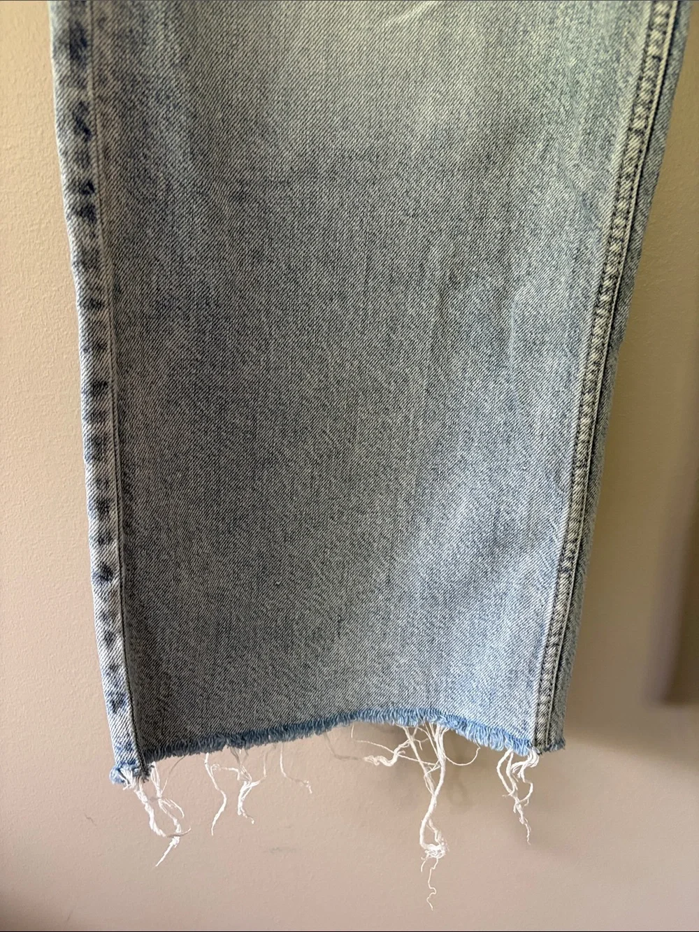 Rag & Bone Cloud Lori Jean Wide Leg Size 28 Light Blue Ultra Soft‎